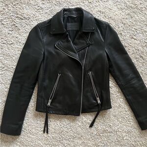AllSaints Dalby Leather Jacket